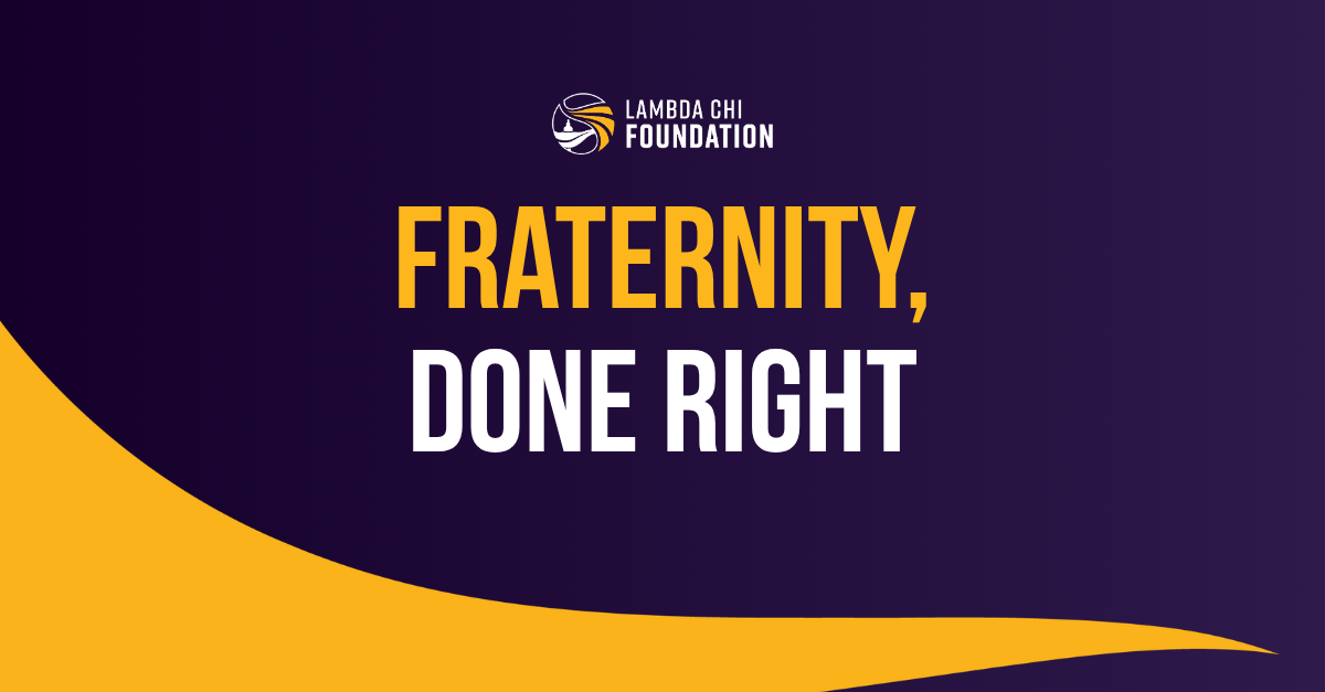 Fraternity, Done Right: What Young Men Need to Thrive